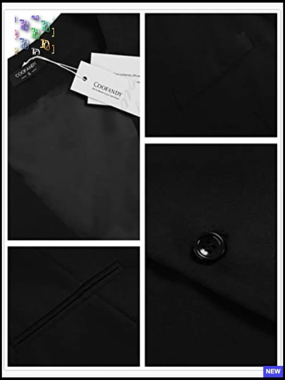 Slim Fit Suit Vest Lightweight Business Casual Elegant Classic Formal Wear